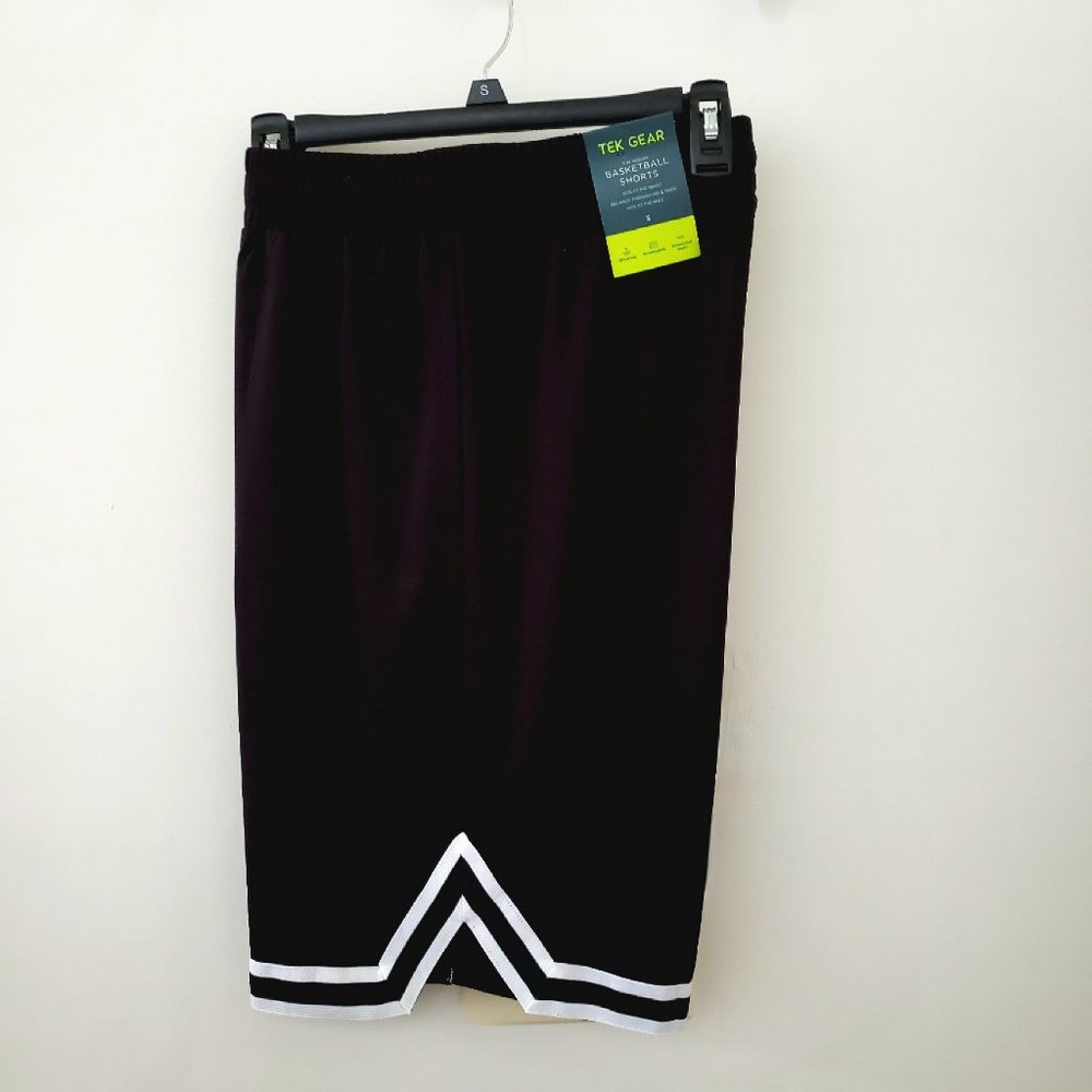 Tek Gear Men's Basketball Shorts, MIneral Black, Size S, Style MT23A412RS